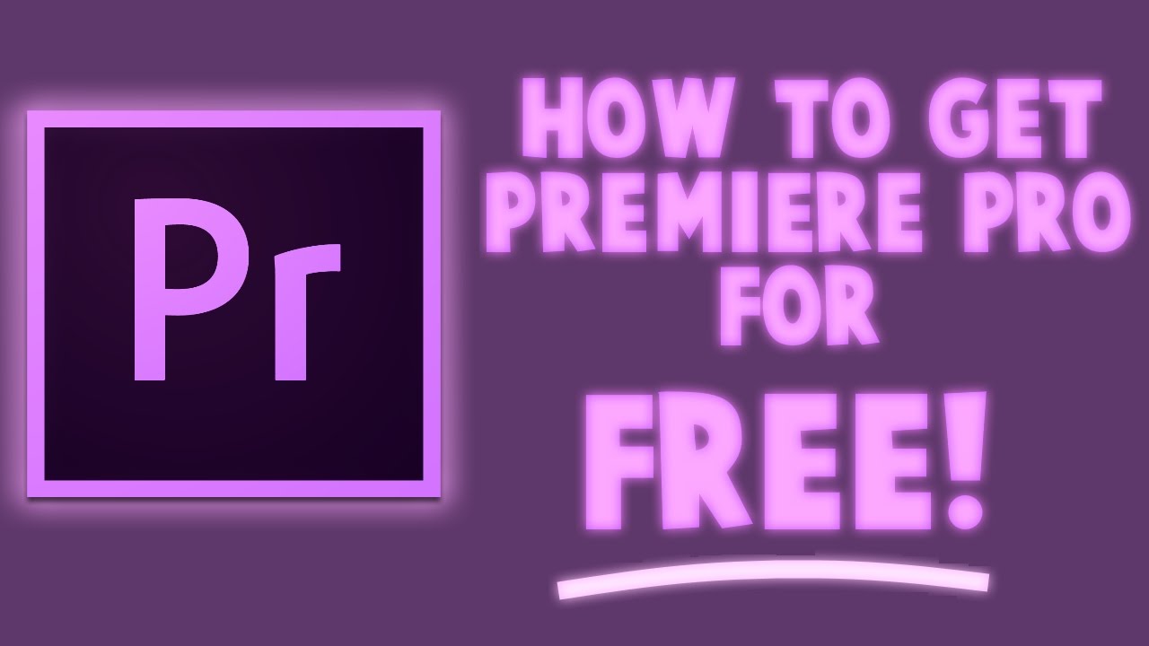 How to get premiere pro for free mac 2017